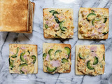 簡単ランチ！ポテトサラダのサンドイッチ