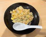 今日のまかないタクワン・ササミ・ネギ炒飯作り方6写真