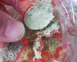 超簡単 ラムネ菓子 抹茶味作り方3写真