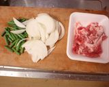 豚肉コク炒め作り方1写真