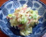 キャベツとカニカマの味噌ソース和え作り方5写真