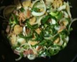 スパイシーナポリタン作り方5写真