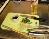 イワシの大葉としょうがの醤油焼き作り方1写真