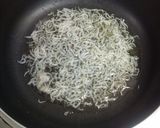 ☆釜揚げシラスと野沢菜漬の冷製パスタ☆作り方1写真