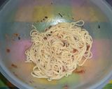 お手軽鰹梅の冷製パスタ作り方3写真