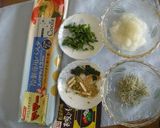 カルシウムたっぷり冷製パスタ作り方1写真