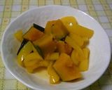 簡単かぼちゃの甘煮作り方4写真