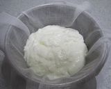 ＊水切りヨーグルトでふわふわレアチーズ＊作り方1写真