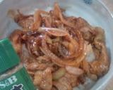 簡単!節約!うまい!の豚かば丼作り方5写真