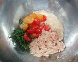 プチトマトとツナの冷製パスタ　作り方2写真