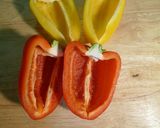 焼パプリカのトマト詰め作り方2写真