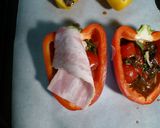 焼パプリカのトマト詰め作り方3写真