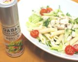 蒸し鶏とブロッコリーのサラダペンネ♪作り方5写真