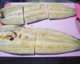 おつまみ♬鰻のガーリック塩コショウ焼き❤作り方1写真