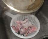 ぶりのあら煮＋茄子＋エンドウ作り方2写真