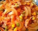 トマトをプラスで美味しさUP☆ナポリタン作り方4写真