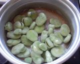そら豆とウインナーの炒め物作り方1写真