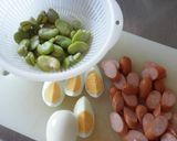 そら豆とウインナーの炒め物作り方2写真