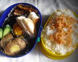 お弁当に♪甘辛マヨハンバーグ作り方6写真