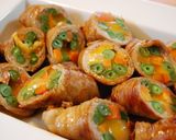 野菜とチーズの肉巻きマッキー＊照り焼き風作り方7写真
