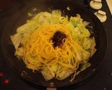 しらすとキャベツのゆかりパスタ作り方4写真