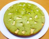 炊飯器抹茶ケーキinホワイトチョコ♪作り方6写真