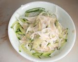 残ったそうめん簡単サラダ？作り方3写真