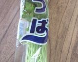 簡単☆三つ葉のにんにくめんつゆサラダ作り方1写真