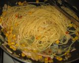缶詰活用♪ツナとコーンのスパゲッティ作り方5写真