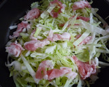 下宿生応援レシピ！お好み焼き風☆作り方1写真