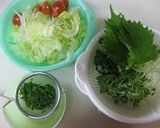 和風醤油バルサミコのさっぱりサラダうな丼作り方2写真