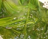 ほうれん草のジェノベーゼ作り方1写真