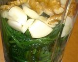 ほうれん草のジェノベーゼ作り方2写真