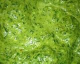 ほうれん草のジェノベーゼ作り方3写真