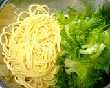レモン醤油の冷製パスタ＊ツナマヨ添え作り方5写真