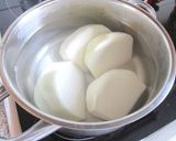 独逸◆コールラビ・ハム・チーズの重ね焼き作り方2写真