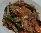 夏野菜と豚肉の炒め物♪作り方8写真