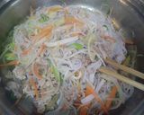 居酒屋さんの糸コンと野菜の明太マヨソース作り方7写真