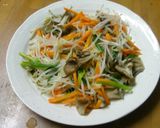 ピリッと！七味入り豚肉の生姜焼き作り方4写真