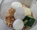 水煮大豆のタルタルソース作り方1写真