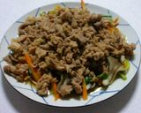 ピリッと！七味入り豚肉の生姜焼き作り方7写真