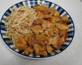 鶏モモともやしの甘酢煮作り方6写真