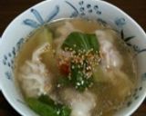 黒酢スープの水餃子作り方9写真
