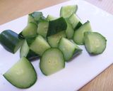 即席！きゅうりの味ポン漬け作り方1写真
