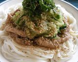 たっぷり胡瓜とレンジ豚でお素麺♪作り方8写真