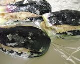 ナスの鶏挽肉はさみの煮びたし作り方4写真
