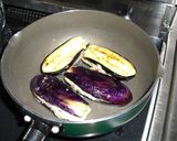 ナスの鶏挽肉はさみの煮びたし作り方5写真