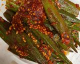オクラの辛辛炒め🌶作り方5写真