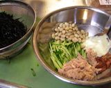 梅でさっぱり！ひじきと大豆のサラダ♪作り方4写真