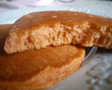 ふかふか♡トマトジュースのホットケーキ♪作り方10写真